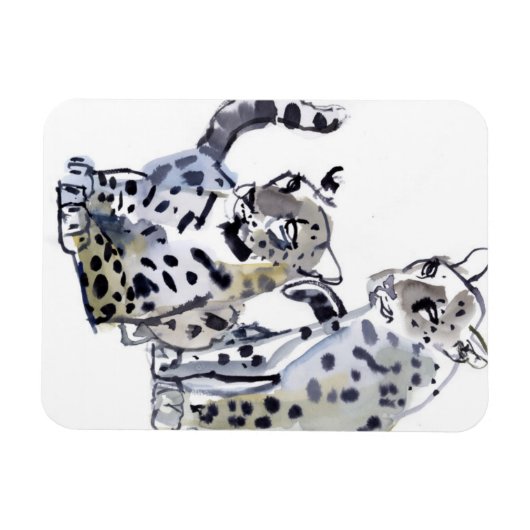 母と子 マグネット (横)