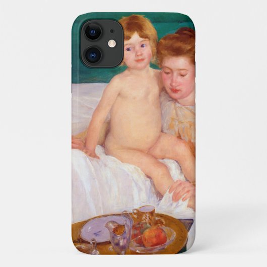 母と子、メアリー・カサット Case-Mate iPhoneケース (裏面)