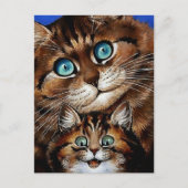 「母と子」ルイ・ワイン ポストカード (正面)