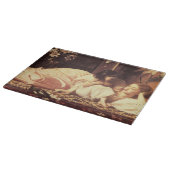 母と子（女と娘） カッティングボード (角)