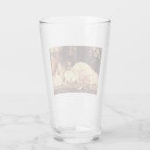 母と子（女と娘） タンブラーグラス (裏面)