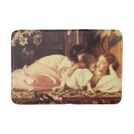 母と子（女と娘） バスマット