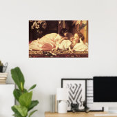 母と子（女と娘） ポスター (ホームオフィス)