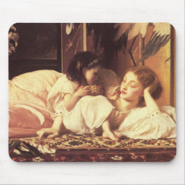 母と子（女と娘） マウスパッド