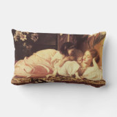 母と子（女と娘） ランバークッション (裏面)