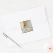 母と子， 1864 スクエアシール (封筒)