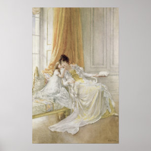 母と子， 1864 ポスター