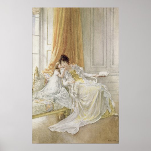 母と子， 1864 ポスター (正面)