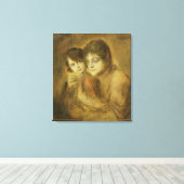 母と子, 1893 キャンバスプリント (インサイチュ (ウッドフロア))