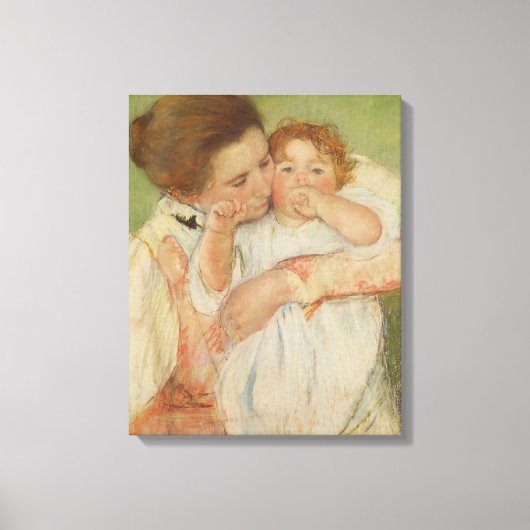 母と子， 1897 キャンバスプリント (正面)