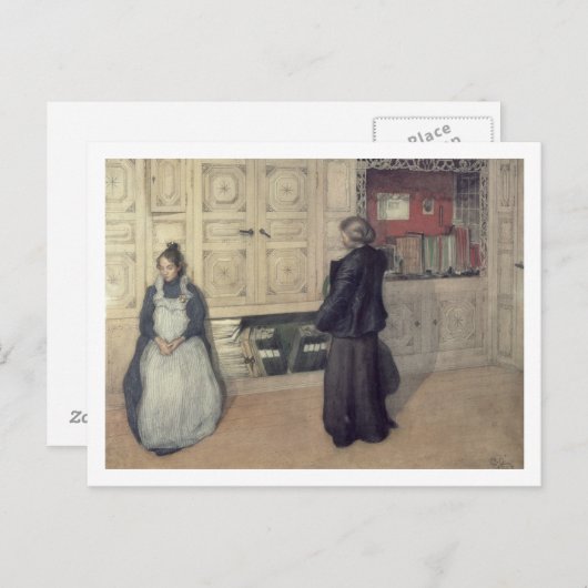 母と子， 1903 ポストカード (正面/裏面)