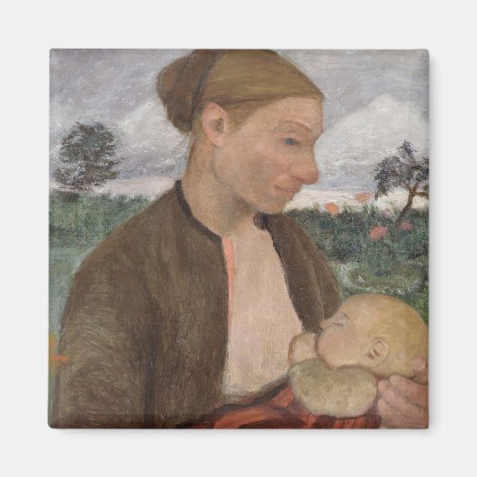 母と子， 1903 マグネット (正面)