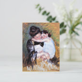 母と子 – Artwork by Mary Cassatt, 1900 ポストカード (スタンド正面)