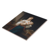 母と子(Bouguerau) タイル (側面)