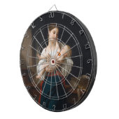 母と子(Bouguerau) ダーツボード (正面右)