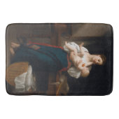 母と子(Bouguerau) バスマット (正面)