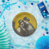 母と子(Norah Neilson Gray) ペーパープレート (パーティー)