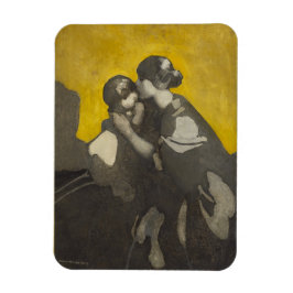 母と子(Norah Neilson Gray) マグネット