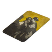 母と子(Norah Neilson Gray) マグネット (左側)