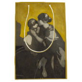 母と子(Norah Neilson Gray) ミディアムペーパーバッグ (正面)