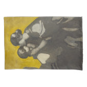 母と子(Norah Neilson Gray) 枕カバー (正面左)