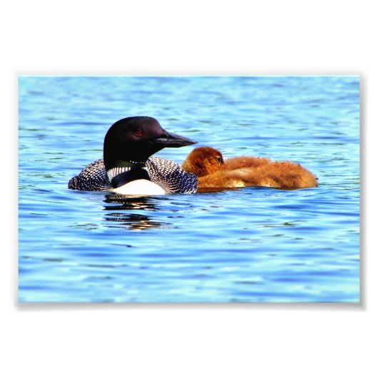 母と子II フォトプリント            (正面)