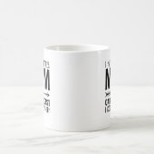 母と心臓専門医の2つのタイトルを持っている コーヒーマグカップ (中央)