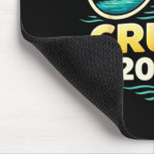 母と息子のクルーズ 2026年休暇 おそろいデザイン マウスパッド (コーナー)