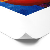 母と息子絵画の ポスター (角)