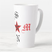 母と息子 カフェラテマグ (右アングル)