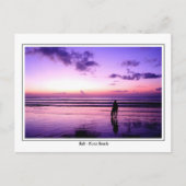 母と息子 ポストカード (正面)