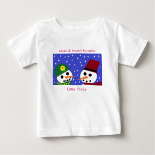 母と母の小お気に入りの片ベビーティー ベビーTシャツ