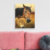 母と母 キャンバスプリント (インサイチュ (リビング))