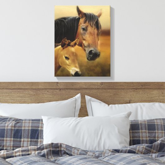 母と母 キャンバスプリント (インサイチュ (寝室))