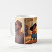 母と父の日の特別杯 コーヒーマグカップ (正面左)