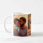 母と父の日の特別杯 コーヒーマグカップ (左)