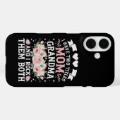 母と祖母の2つの称号 かわいい母の日 Case-Mate iPhoneケース (裏面 (横))