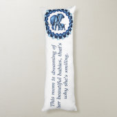 母と私とバラの青 ボディピロー (裏面 (縦))