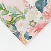 母と私の友人の写真コラージュ母の娘 フリースブランケット (角)