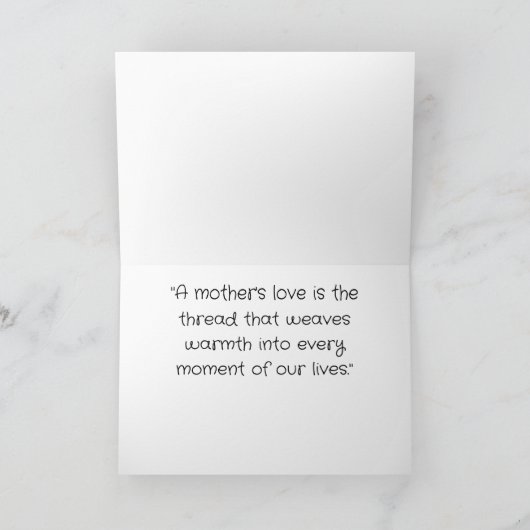 母と私の友情 シーズンカード (内部)