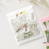 母と私ウミガメ赤ちゃんシャワー フェイバーバッグ (封をした状態)