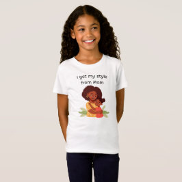 母と私 Tシャツ