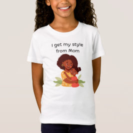 母と私 Tシャツ