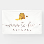 母と蜂のブライダルシャワー旗 横断幕 (横)