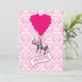 母と象とハート風船 (スタンド正面)