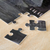 母と赤ちゃん動物クマ撮影動物 ジグソーパズル (側面)