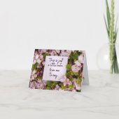 母なし母の日のカード – 速い。注記 カード (正面)