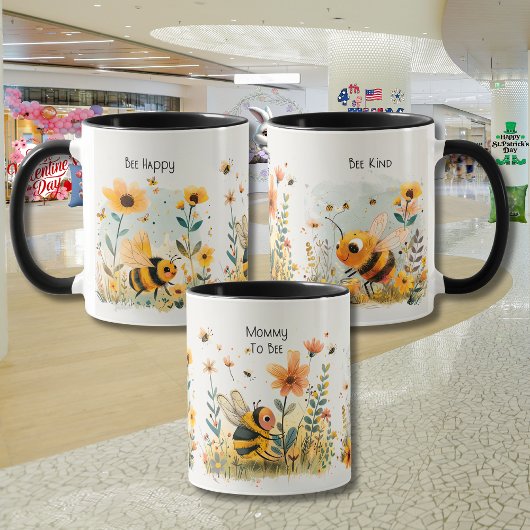 母なるみつばち - 母の日 "愛の庭" マグカップ