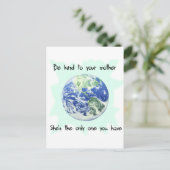 母なる地球に優しい ポストカード (スタンド正面)