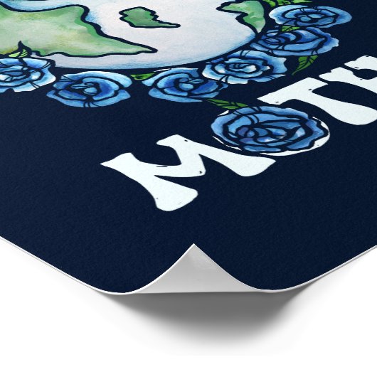 母なる地球の日を愛せよ ポスター (角)